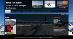 Desktop Screenshot of guide-estienne.com
